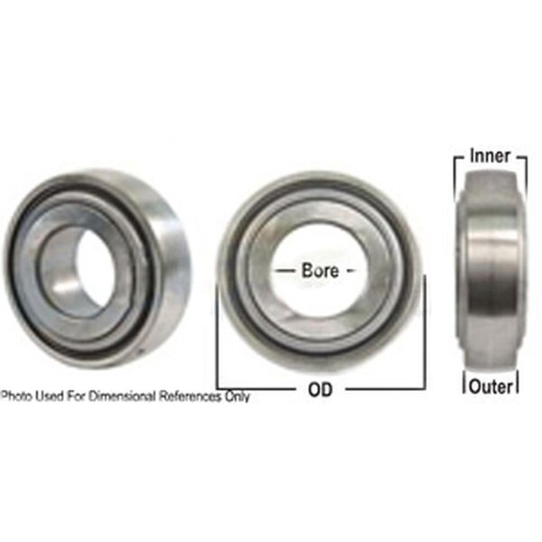 Aftermarket Disc Bearing Spherical, Round Bore, PreLube A-W210PPB5-P-AI - main